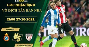 Tỷ lệ kèo Espanyol vs Athletic Bilbao