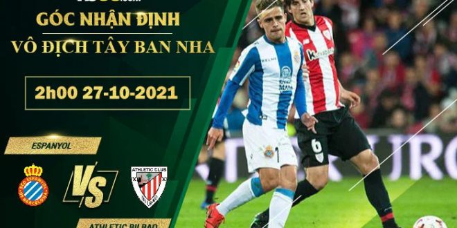 Tỷ lệ kèo Espanyol vs Athletic Bilbao