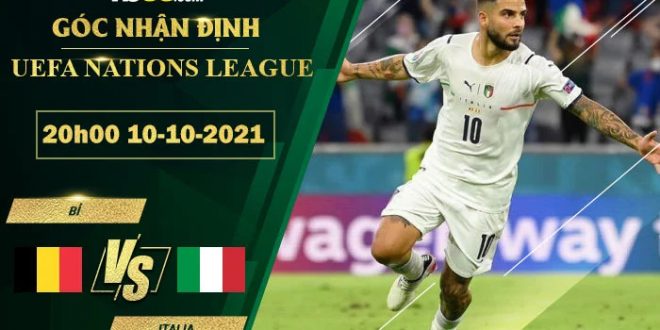 Tỷ lệ kèo Ý vs Bỉ 20h00