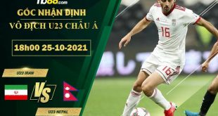Tỷ lệ kèo U23 Iran vs U23 Nepal