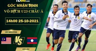 Tỷ lệ kèo U23 Malaysia vs U23 Lào