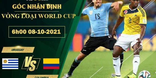 Tỷ lệ kèo Uruguay vs Colombia