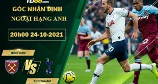 Tỷ lệ kèo West Ham vs Tottenham