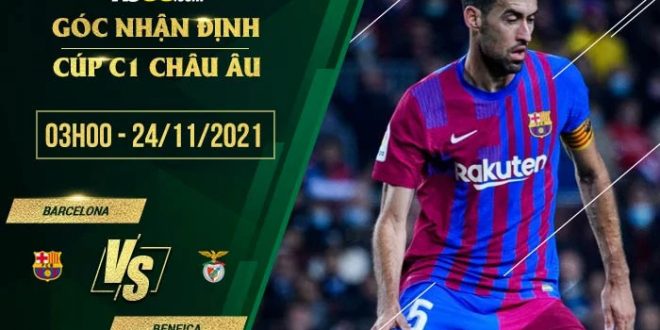 Tỷ lệ kèo Barcelona vs Benfica