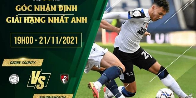 Tỷ lệ kèo Derby County vs Bournemouth