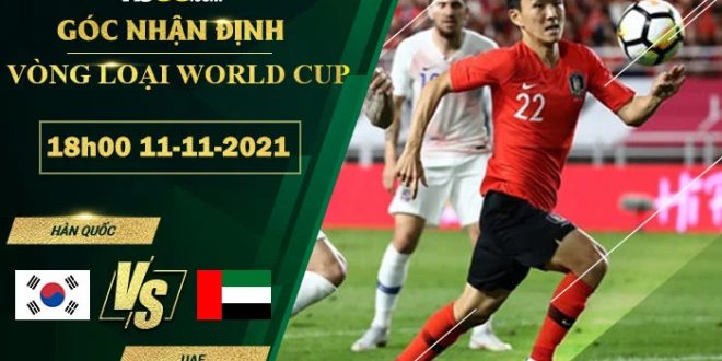 Tỷ lệ kèo Hàn Quốc vs UAE