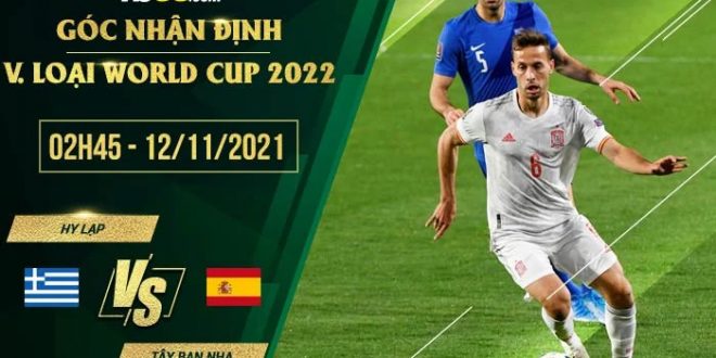 Tỷ lệ kèo Hy Lạp vs Tây Ban Nha