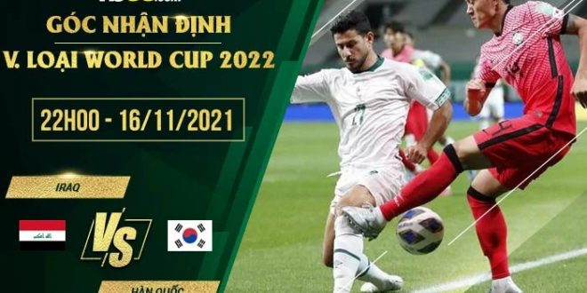 Tỷ lệ kèo Iraq vs Hàn Quốc