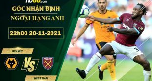 Tỷ lệ kèo Wolves vs West Ham