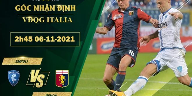 Tỷ lệ kèo Empoli vs Genoa