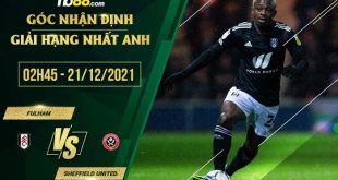 Tỷ lệ kèo Fulham vs Sheffield United