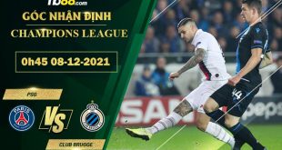 Tỷ lệ kèo PSG vs Club Brugge