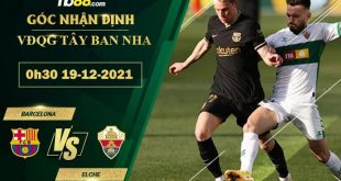 Tỷ lệ kèo Barcelona vs Elche