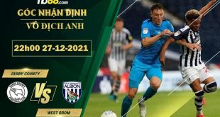 Soi kèo nhận định Derby County vs West Brom