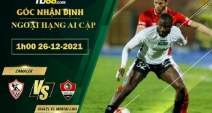 Tỷ lệ kèo Zamalek vs Ghazl El Mahallah