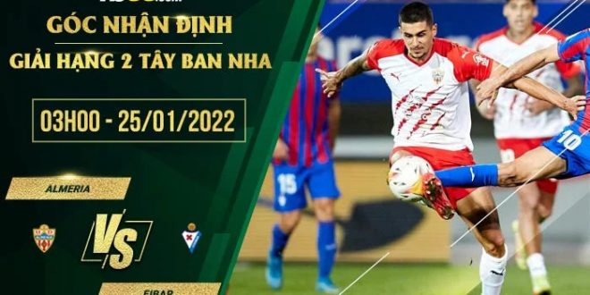 Soi kèo nhận định Almeria vs Eibar