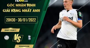 Tỷ lệ kèo Derby County vs Birmingham