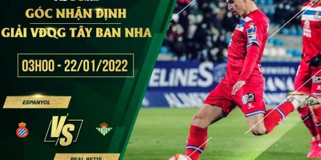 Tỷ lệ kèo Espanyol vs Real Betis