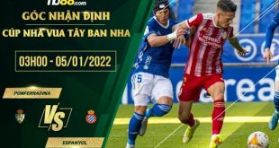 Tỷ lệ kèo Ponferradina vs Espanyol