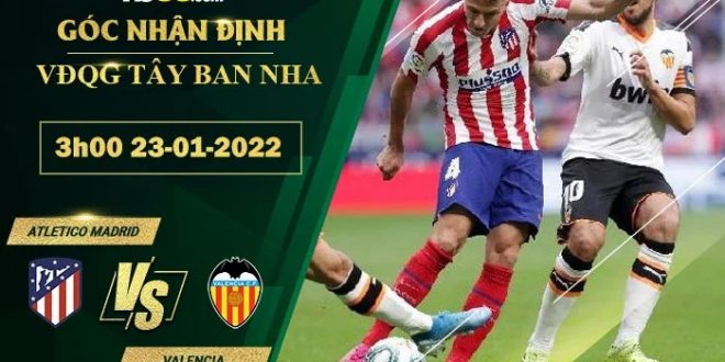 Tỷ lệ kèo Atletico Madrid vs Valencia