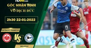 Tỷ lệ kèo Eintracht Frankfurt vs Bielefeld