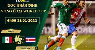 Tỷ lệ kèo Mexico vs Costa Rica