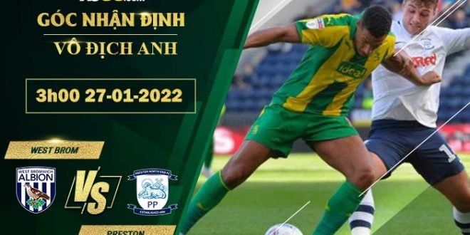 Tỷ lệ kèo West Brom vs Preston