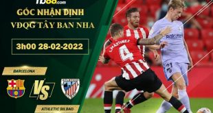 Tỷ lệ kèo Barcelona vs Athletic Bilbao