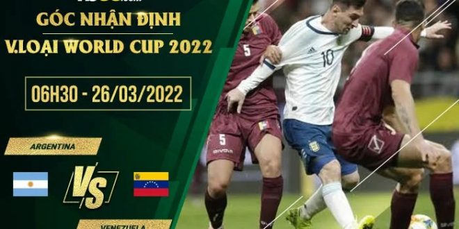 Tỷ lệ kèo Argentina vs Venezuela