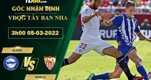 Tỷ lệ kèo Alaves vs Sevilla