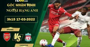 Tỷ lệ kèo Arsenal vs Liverpool