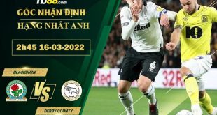 Tỷ lệ kèo Blackburn vs Derby County