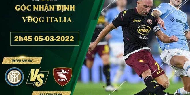 Tỷ lệ kèo Inter Milan vs Salernitana
