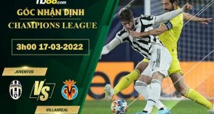 Tỷ lệ kèo Juventus vs Villarreal