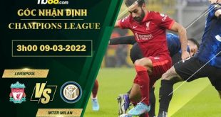 Tỷ lệ kèo Liverpool vs Inter Milan