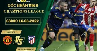Tỷ lệ kèo Man Utd vs Atletico Madrid