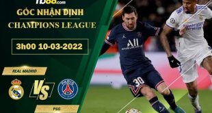 Tỷ lệ kèo Real Madrid vs PSG