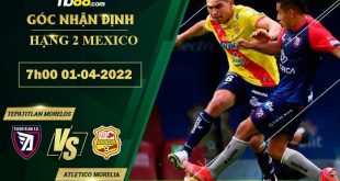 Tỷ lệ kèo Tepatitlan Morelos vs Atletico Morelia