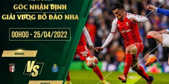 Tỷ lệ kèo Braga vs Porto