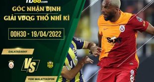 Tỷ lệ kèo Galatasaray vs Yeni Malatyaspor