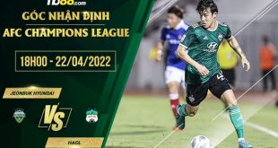 Tỷ lệ kèo Jeonbuk vs HAGL
