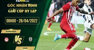Tỷ lệ kèo Olympiakos vs PAOK