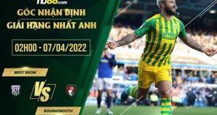 Tỷ lệ lèo West Brom vs Bournemouth