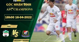 Tỷ lệ kèo HAGL vs Yokohama F Marinos