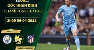 Tỷ lệ kèo Man City vs Atletico Madrid