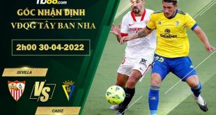Tỷ lệ kèo Sevilla vs Cadiz