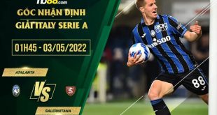 Tỷ lệ kèo Atalanta vs Salernitana