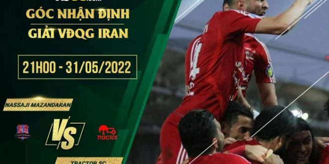 Tỷ lệ kèo Nassaji Mazandaran vs Tractor SC