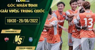 Kèo nhà cái Shenzhen FC vs Tianjin Jinmen