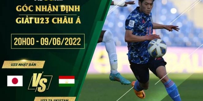 Tỷ lệ kèo U23 Nhật Bản vs U23 Tajikistan